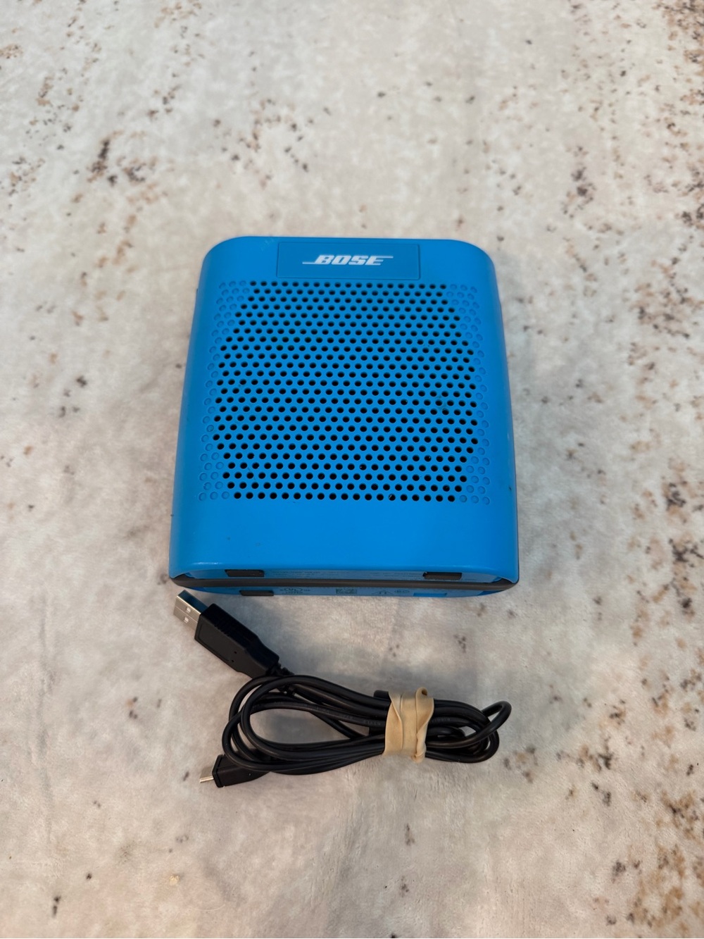 Bose Soundlink Color 415859 Portable Blue Bluetooth Speaker Works Perfect